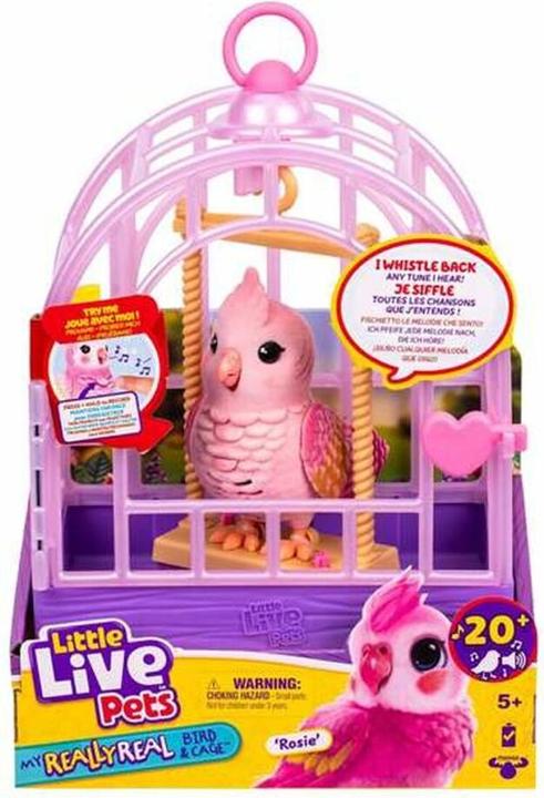 Image du produit Moos Little Live Pets Sprechender Vogelkäfig