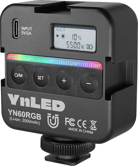 Actual product image Yongnuo YN60RGB LED Panel Light