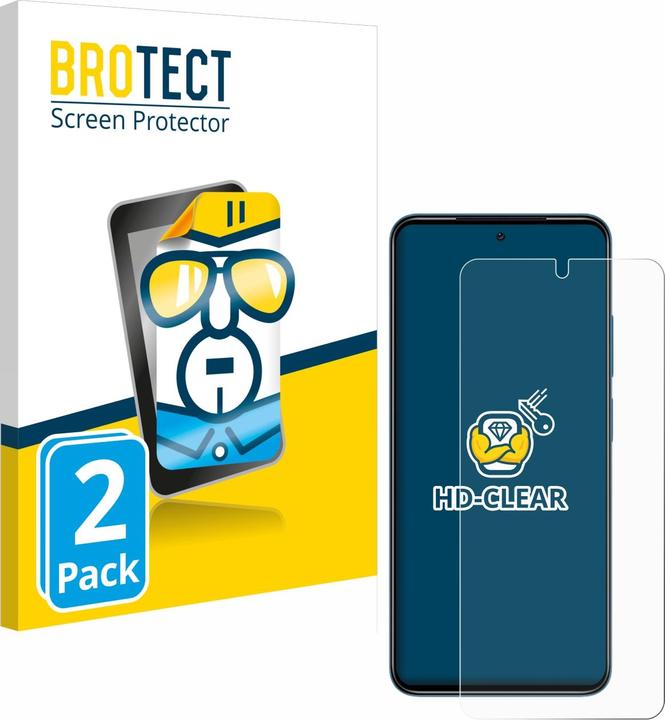 Actual product image BROTECT Screen Protector Clear (2 pcs., Xiaomi Redmi Note 11)