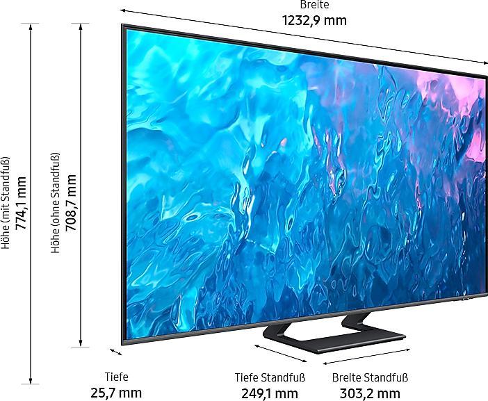 Actual product image Samsung GQ55Q74CAT (55", QLED, 4K)