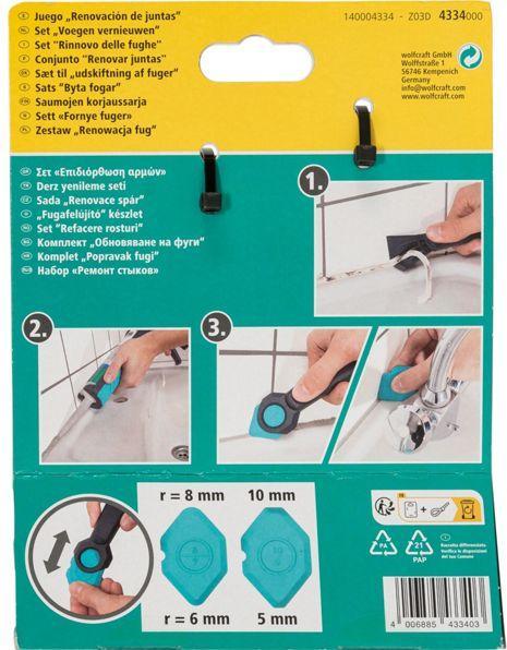 Actual product image wolfcraft wolfcraft 1 Fugen-Reparatur-Set 4-tlg. (15 cm)