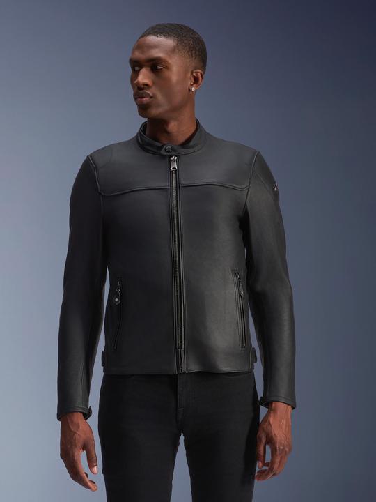 Actual product image Alpinestars Blacktrack Leather Jacket (Men, S)