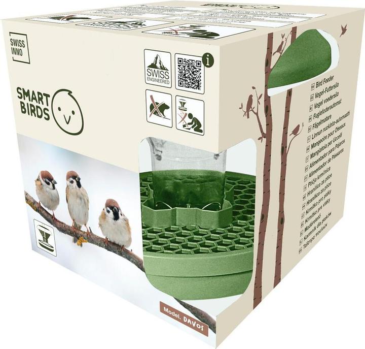 Actual product image Swissinno Vogel-Futtersilo Davos sage SMART BIRDS