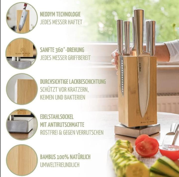 Produktbild Blook of Wood Messerblock