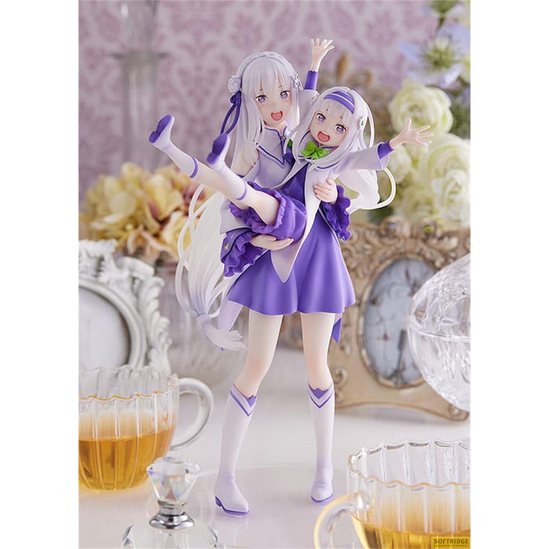 Thumbnail - Sega Goods RE ZERO - Emilia & Emilia Enfance - Statuette 24cm