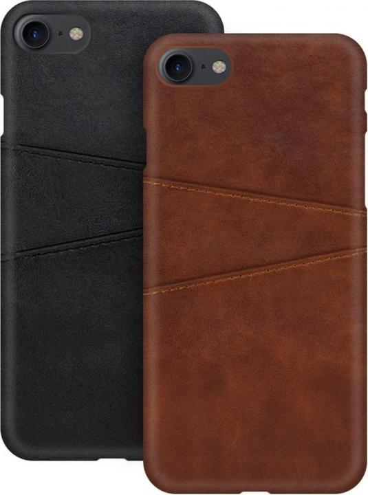 Produktbild Screenguard Apple iPhone 6/6S CardCaddy Leder Backcase mit Kartenfächern (Apple iPhone 6)