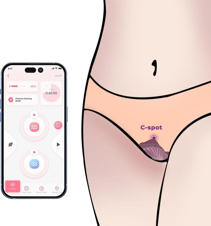 Immagine prodotto Honey Play Box Magnetic Panty Vibrator Purple