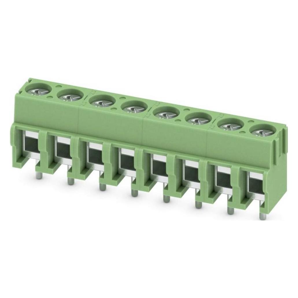 Phoenix Contact PHOE Leiterplatten-Anschlussklemme, Elektronikkabel + Stecker, Grün