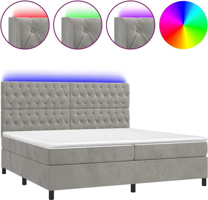 Actual product image vidaXL Boxspringbett (200 x 200 cm)
