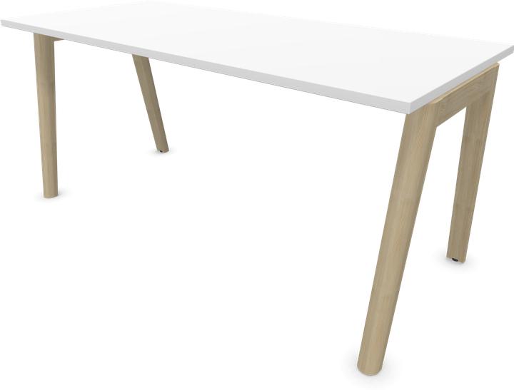 Blanc, Frêne naturel teinté gris clair