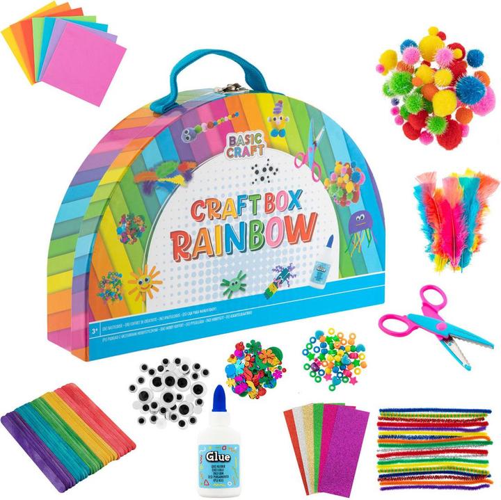 Image du produit Grafix Craft Box Rainbow - 31x20,5x7,3cm - (K-100093)