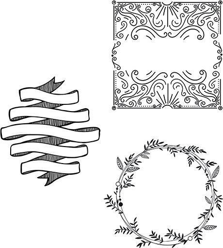 Image du produit Securit Malset A2 Fensterschablone, Rahmen, 3er Set