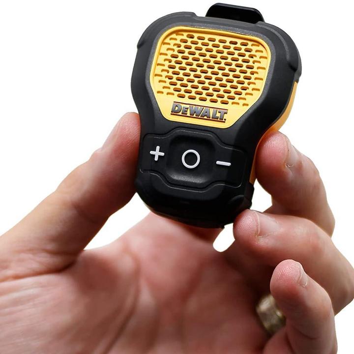 Image du produit DeWalt Jobsite Pro højttaler clip-on, 10 timer, USB-C, IP56 (10 h)