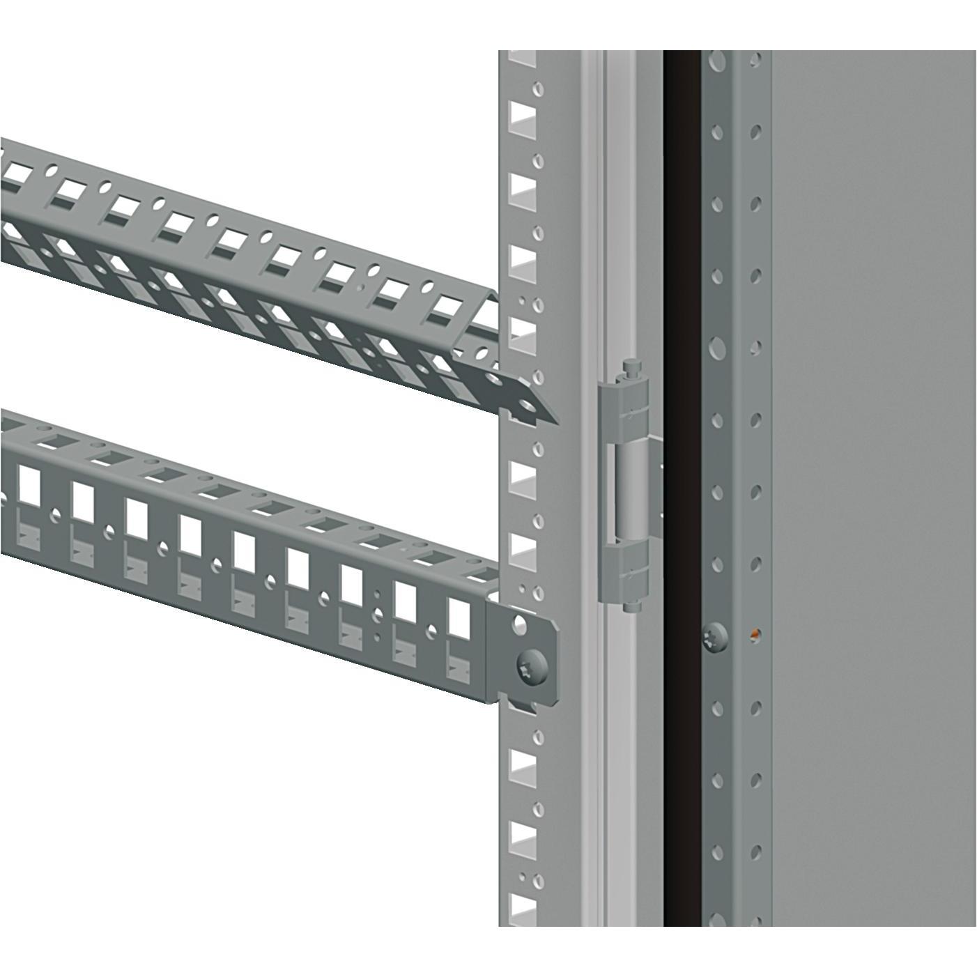 Thumbnail - Schneider Electric 2 Einfache Quertraverse 2 Reihig 1200 NSYSQCR65120, Serverschrank Zubehör, Silber