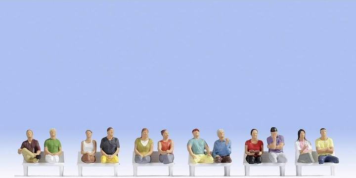 Produktbild Noch 15250 H0 Figuren Sitzende Pass