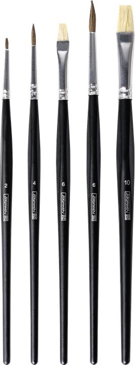 Produktbild Brunnen ErgoLine Pinsel-Set Grösse 2, 4, 6, 10, 5-teilig