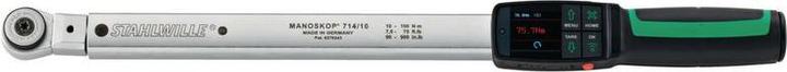 Productafbeelding Stahlwille 714R Draaimomentsleutel MANOSKOP, Insteekgereedschap, 10 (1/2", 7.40 Nm, 100 Nm)