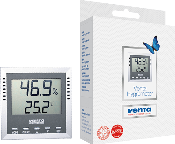 Actual product image Venta Thermo-Hygrometer