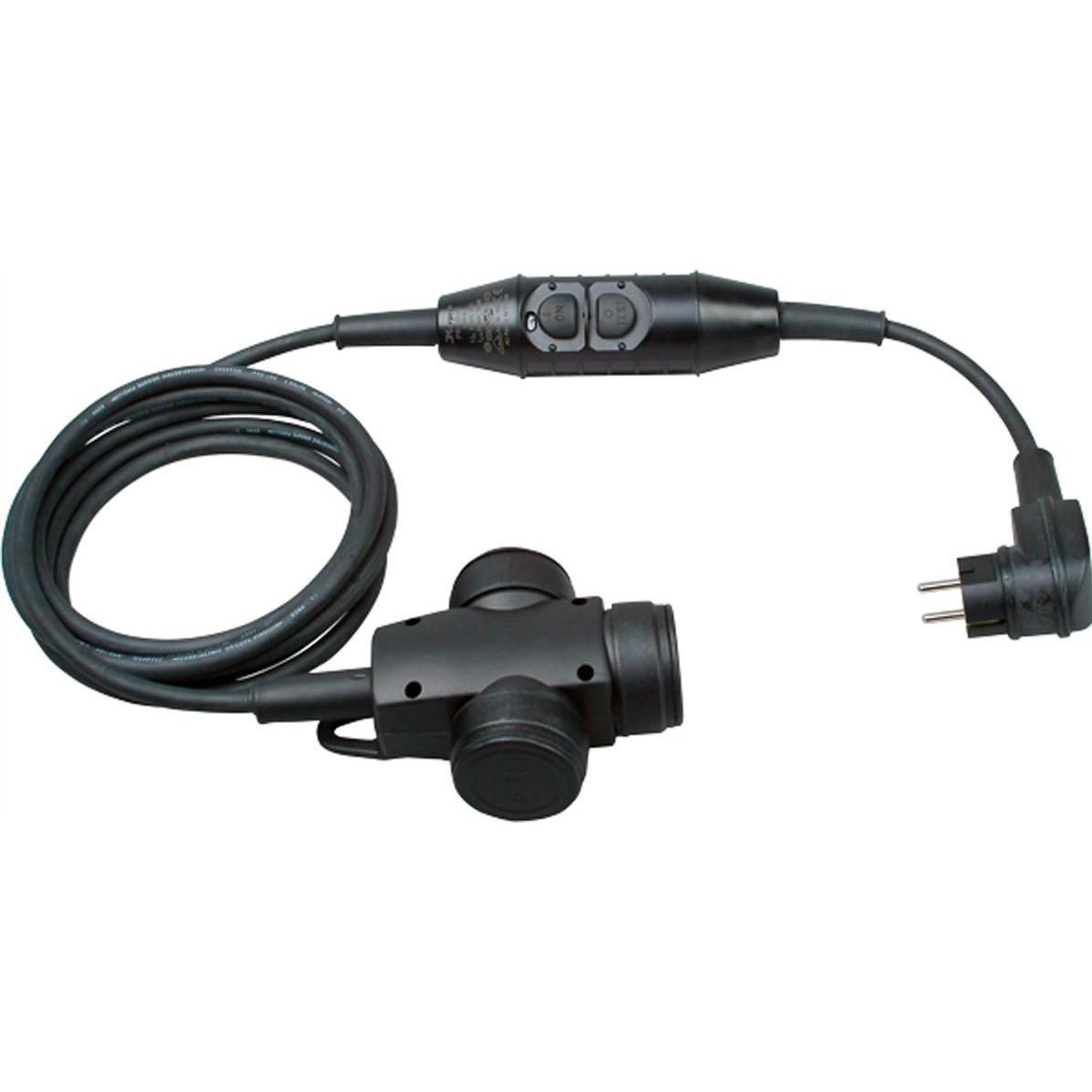 Bachmann PRCD-S Lg 3.15m 230V 16A 30mA earthing contact exten. H07RN-F 3G1.5mm (3 m), Stromkabel