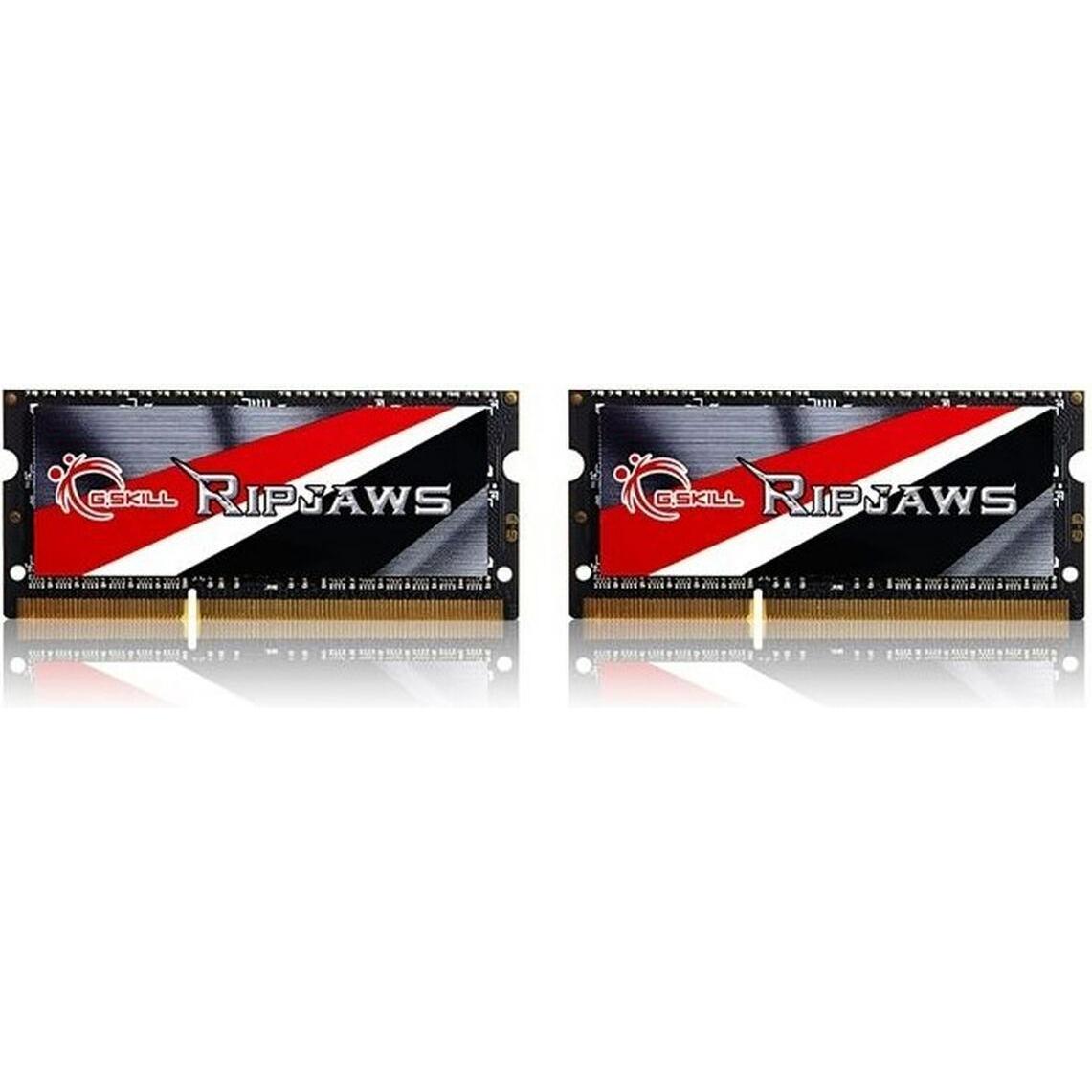 G.Skill Ripjaws (2 x 8GB, 1600 MHz, DDR3-RAM, SO-DIMM), Memoria RAM, Nero
