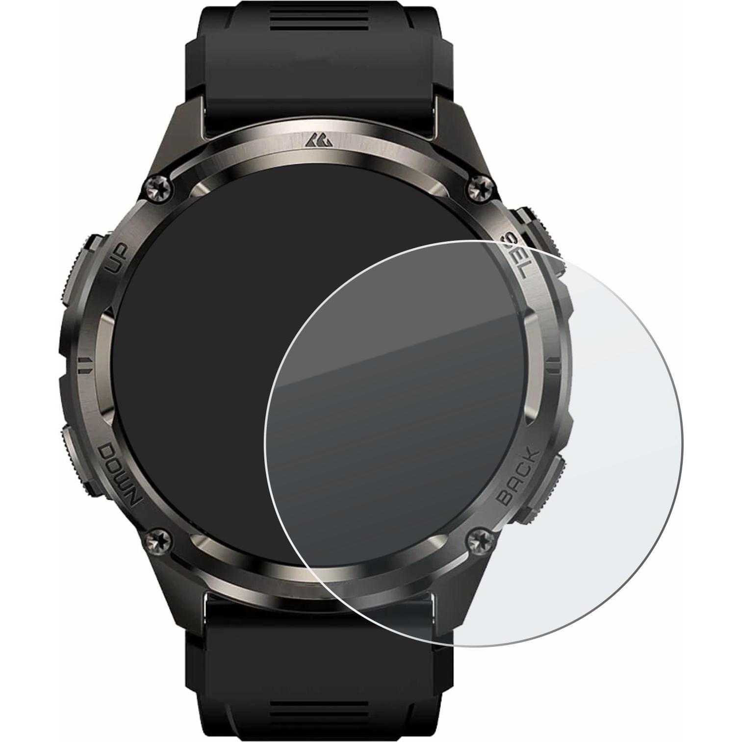 Thumbnail - BROTECT Schutzglas Schutzfolie Displayschutz Display Schutz Glas Folie matt, Smartwatch Schutzfolie, Grau