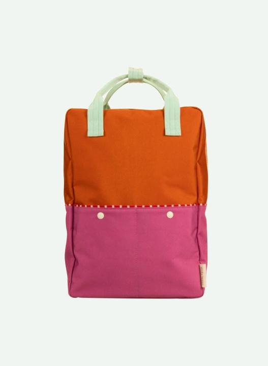 Image du produit Sticky Lemon Klebriger Zitronen -Rucksack/Boekentas grosser besser zusammen - colourblocking - Kiesorange
