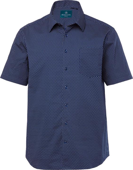 Immagine prodotto Boston Park Hemd, Halbarm, Minimal-Print, Kentkragen, Comfort Fit (4XL)