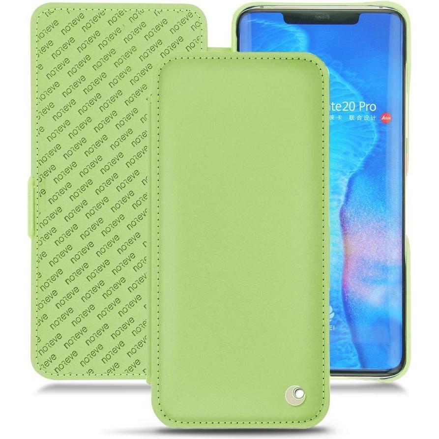 Noreve Lederschutzhülle horizontal (Huawei Mate 20 Pro), Smartphone Hülle, Grün