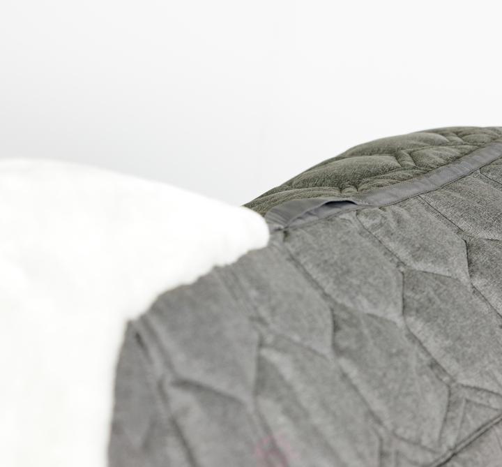 Image du produit Fouganza Couverture d'écurie Combo cheval/poney - 400 gris foncé (155 cm)