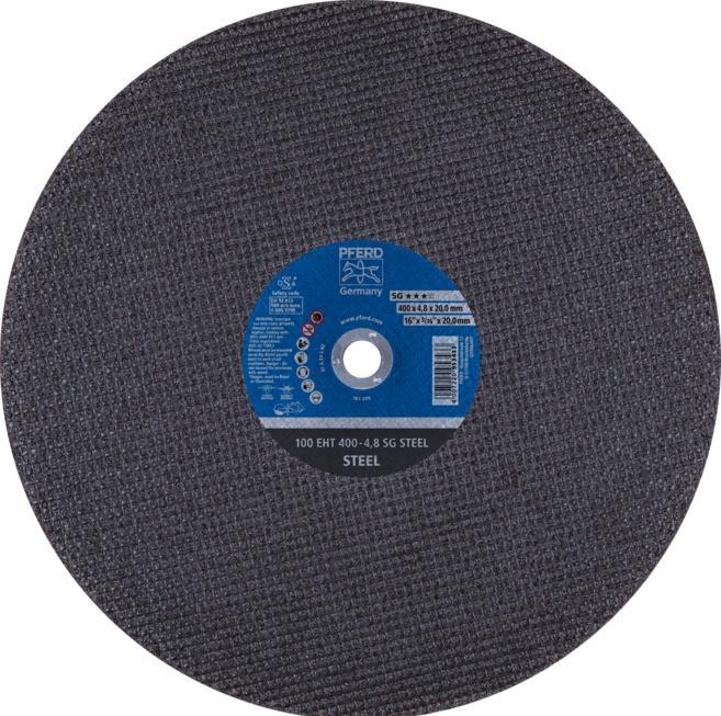 Image du produit Pferd Disques à tronçonner 100 EHT 400-4,8 SG STEEL/20,0