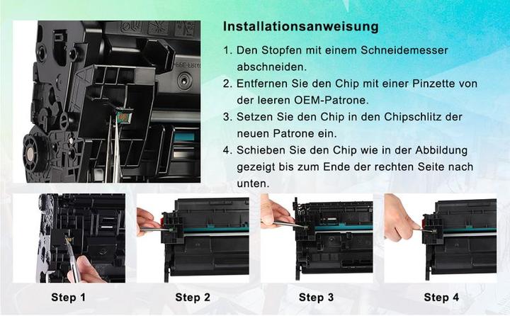 Produktbild Hermex Alternativer Toner zu HP 89X CF289X XL (ohne Chip) (BK)