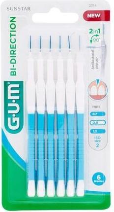 Actual product image GUM BI-DIRECTION BLUE 0.9 (6 x, 0.90 mm)