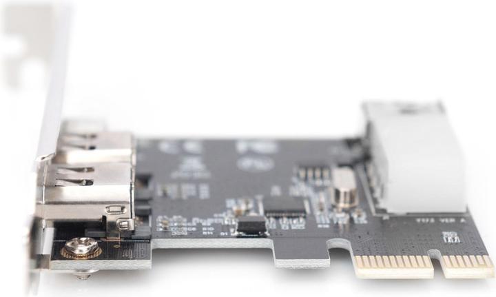 Actual product image Digitus PCIe Card Firewire 1394a 3+1 Port