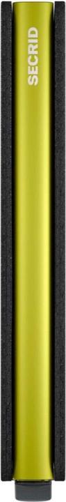 Actual product image Secrid Slimwallet Matte Grey Lime