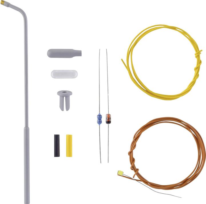 Actual product image Viessmann Model Technology TT Whip light simple kit 6922 1 pc.
