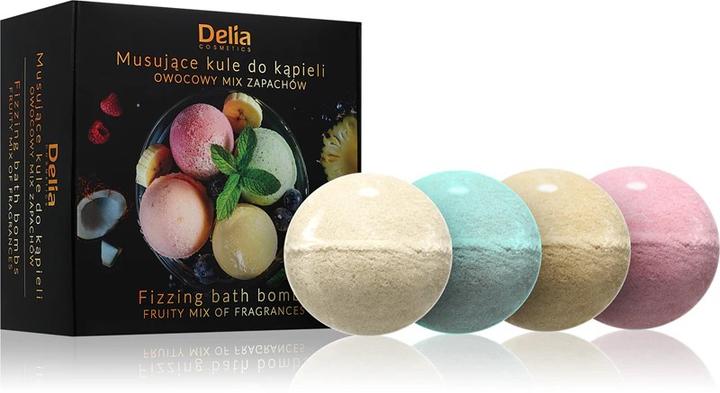 Delia Cosmetics Sprudelnde Badebomben Fruchtmix