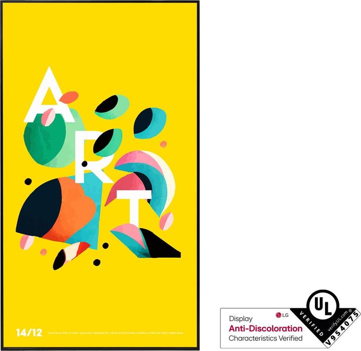 Actual product image LG 55XF3P-B Signage Display 55inch IPS M+ FHD 3000cd/m2 1.300:1 24/7 WebOS 6.1 noWiFi (1920 x 1080 pixels, 55")