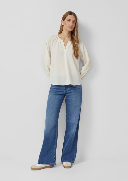 Immagine prodotto s.Oliver Bluse Strukturierte Tunikabluse mit V-Ausschnitt (38)