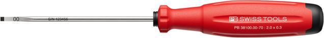 Image du produit PB Swiss Tools Tournevis à fente PB 38100 SwissGrip Evo Gr. 00 70 mm