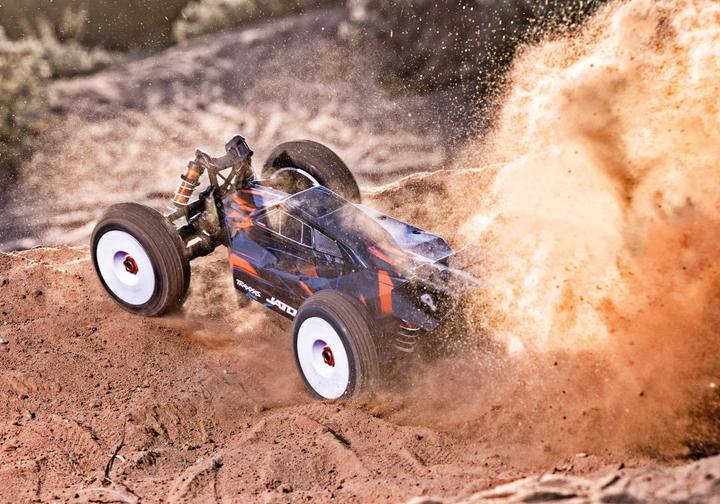Produktbild Traxxas BUGGY JATO 4x4 VXL 1:8 EP RTR ORANGE TQi 2.4GHz BRUSHLESS OHNE LadegerÃ¤t und OHNE Akku (RTR Ready-to-Run)