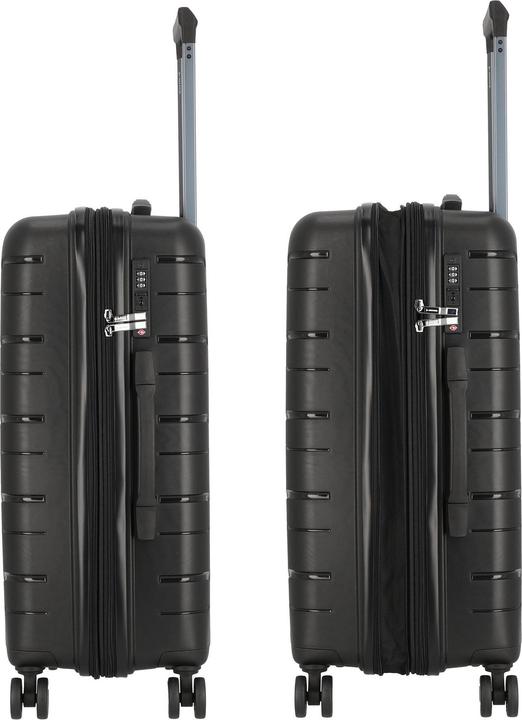 Produktbild Polestream Strz by Asteroid 4 Rollen Trolley M 64 cm mit Dehnfalte (63 l)