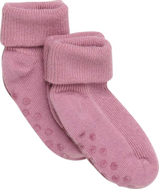 Actual product image Minymo Anti-Slip Socks Set of 2 Orchid Haze Gr. 15/18 (pack of 2, 15 - 18)