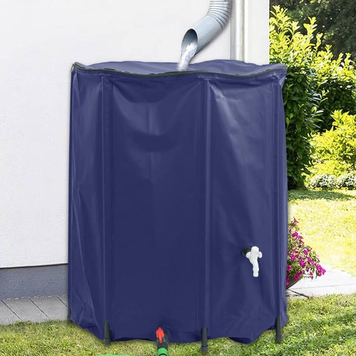 Actual product image VidaXL Water tank with tap Foldable 1250 L PVC (1250 l)