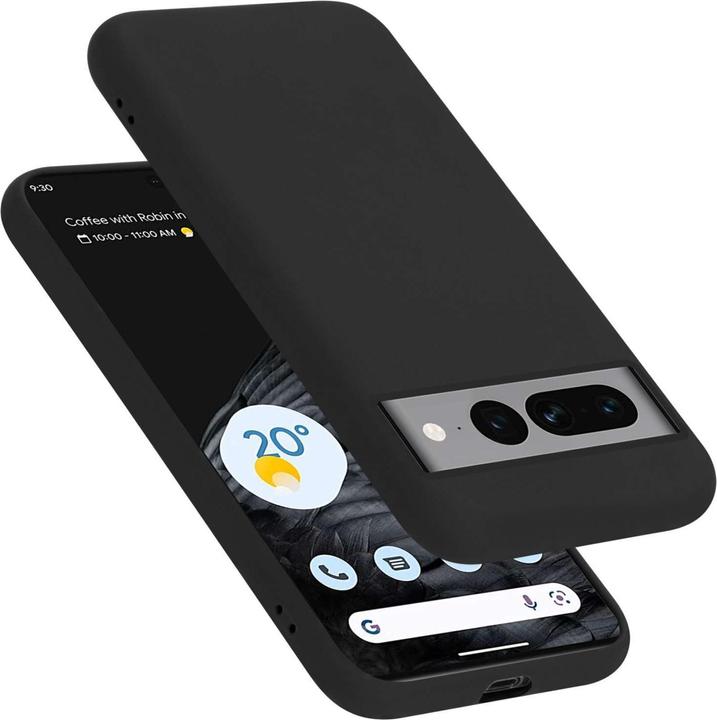 Actual product image Cadorabo Bumper Case for Google PIXEL 7 PRO TPU Liquid Silicone Cover for Google PIXEL 7 PRO (Google Pixel 7 Pro)
