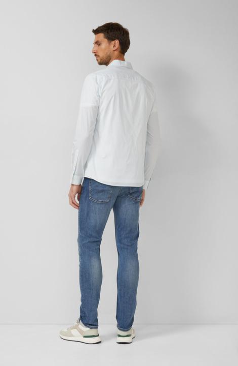 Immagine prodotto s.Oliver Hemd Slim Fit: Gemustertes Hemd mit Kentkragen (M)