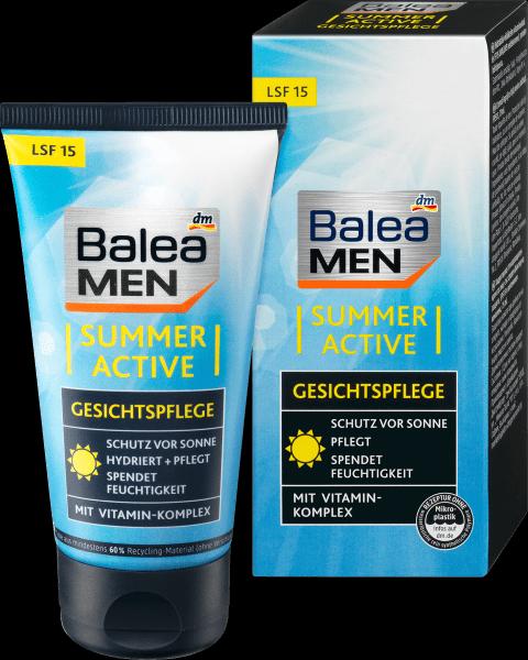 Actual product image dm Balea MEN Summer Active face cream (Day cream, SPF 15)