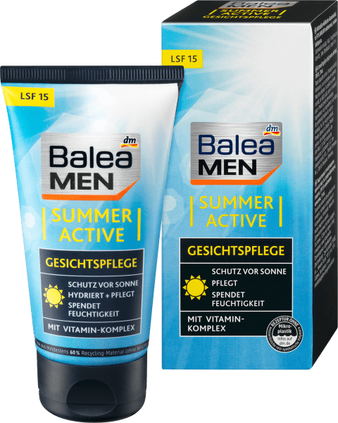 Image du produit dm Balea MEN Crème pour le visage Summer Active (Crème de jour, SPF 15)