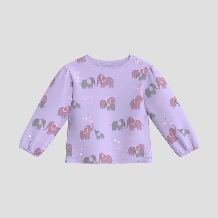 Produktbild S.Oliver T-Shirt Longsleeve mit All-over-Print (92)
