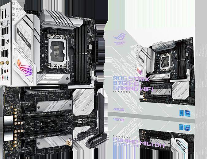 Produktbild ASUS ROG STRIX B760-G GAMING WIFI (LGA 1700, Intel B760, mATX)