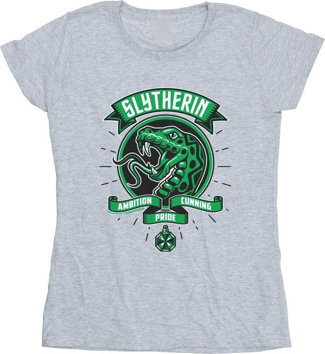 Immagine prodotto Slytherin Toon Crest Maglietta Donna (L)